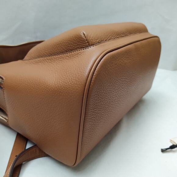 Kate Spade New York Lena Brown Leather Zipper Closure Top Handle Backpack - NWT main image 5